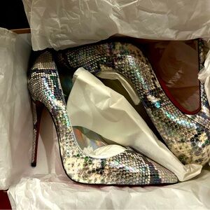 Faux Snakeskin Louboutins
